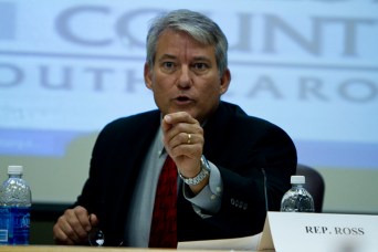 Rep. Ross (R-FL) at a full committee hearing