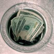 money-down-the-drain