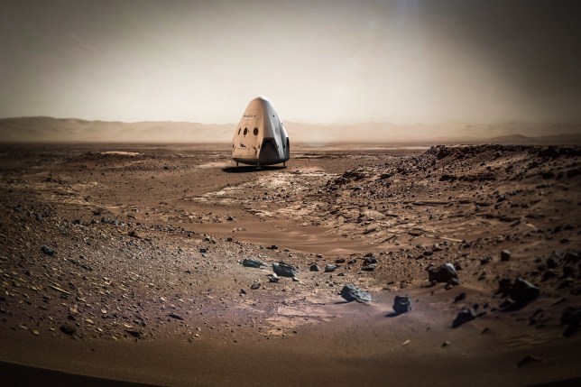 SpaceX Mars